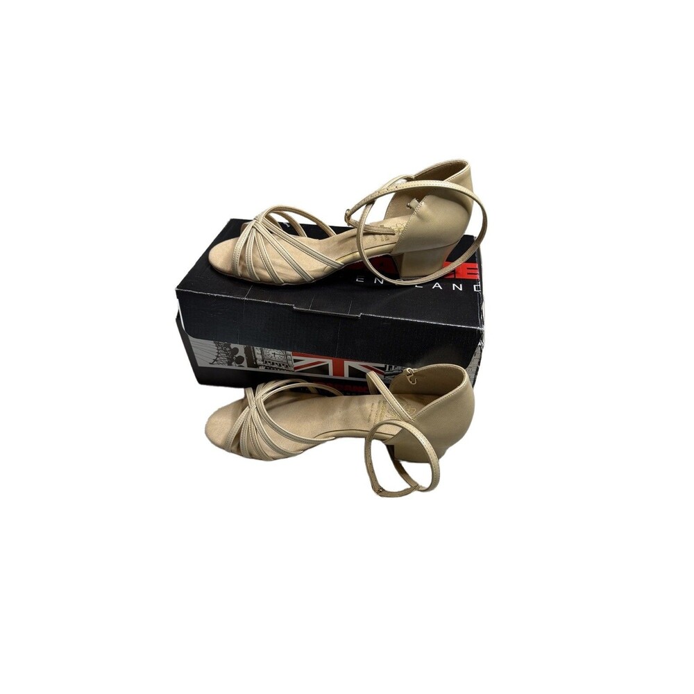 SUPADANCE Tan TAUPE  LEATHER  6 US  1.5" HEEL  New in Box